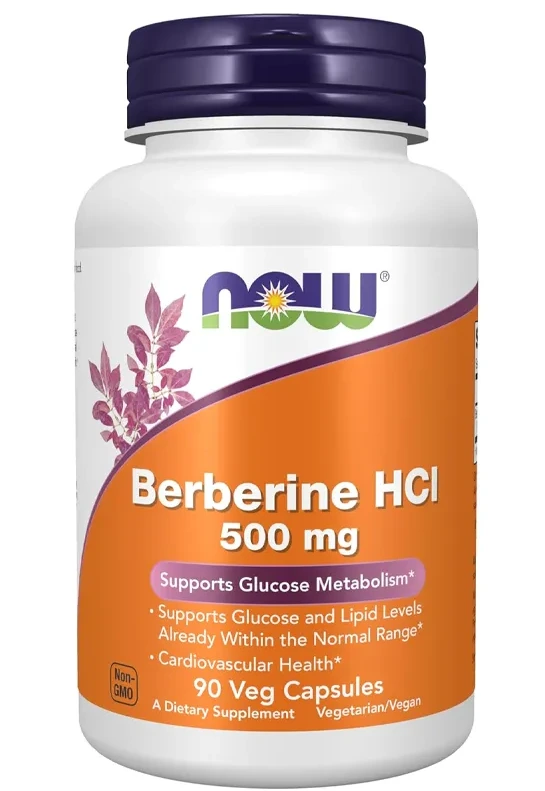 Berberine HCL 500 mg 90 Veg Capsules